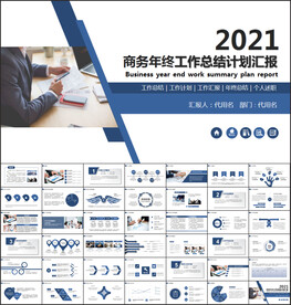 商务会议汇报项目介绍PPT