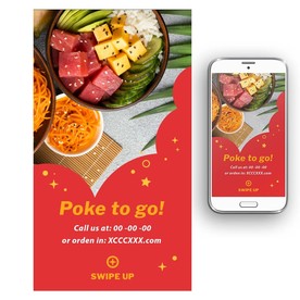 轻食主义素食海报