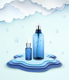 护肤品套装海报