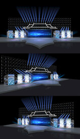 某新品发布会max模型 效果图