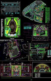 城市绿化规划平面图