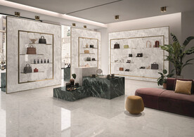 现代意式 瓷砖岩板效果图