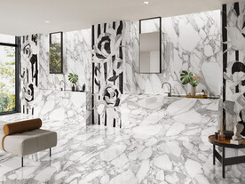 现代意式 瓷砖岩板效果图