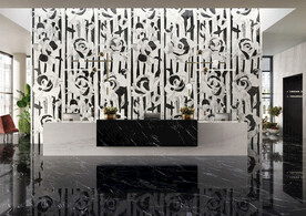 现代意式 瓷砖岩板效果图