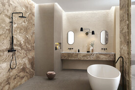 现代意式 瓷砖岩板效果图