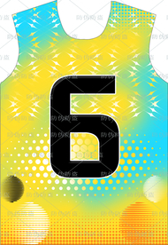 运动服 图案印花 高清分层