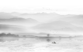 水墨山水