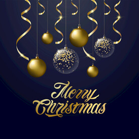 圣诞节元素插画设计