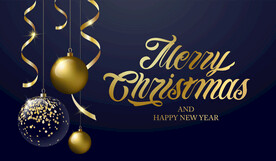 圣诞节元素插画设计