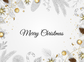 圣诞节元素插画设计