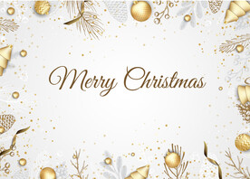 圣诞节元素插画设计