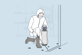 简约人物生活形象插画图片