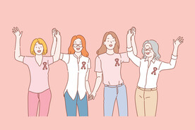 简约人物生活形象插画图片