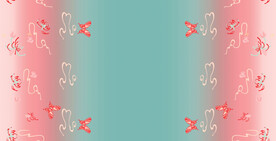 蝴蝶双色渐变汉服