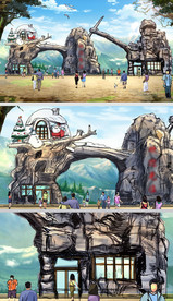 主题景观大门入口设计方案