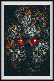 恐怖创意复古艺术装饰画