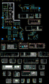 休闲餐厅CAD图纸
