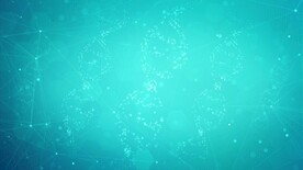 医学医疗DNA粒子动态背景