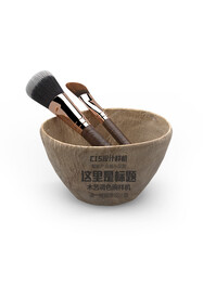 木头化妆品容器样机