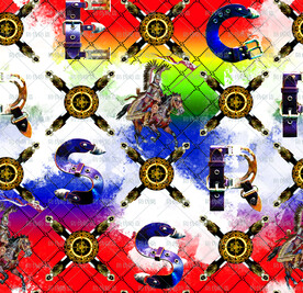 潮流男装印花 无缝 分层