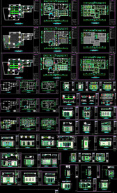 CAD别墅装饰施工图