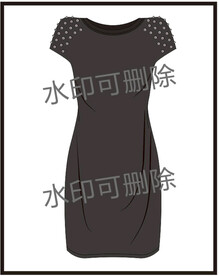 服装设计连衣裙女装款式衬衫T恤