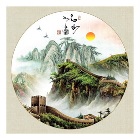 国画工笔水墨山水