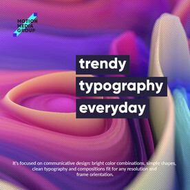 高级幻彩流体高饱和质感海报系列