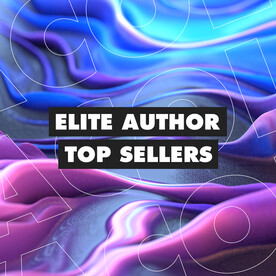 高级幻彩流体高饱和质感海报系列