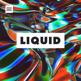 高级幻彩流体高饱和质感海报系列