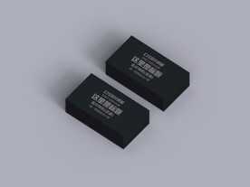 一叠名片样机