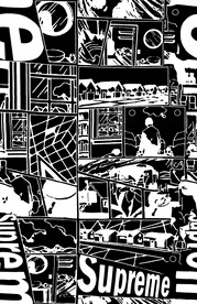 卡通 拼接 字母