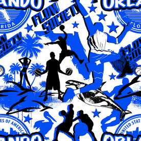 卡通 大牌 字母 几何