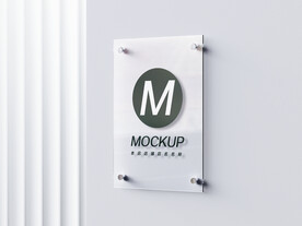 亚克力科室牌样机