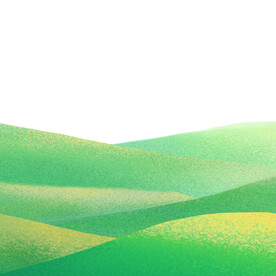 插画小满绿色大地元素