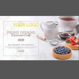 下午茶海报餐单