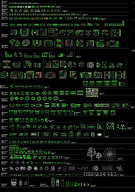 家具平面CAD图库