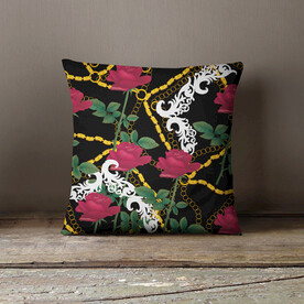 玫瑰抱枕效果图