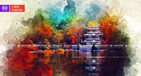 桂林漓江逍遥湖