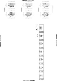 别墅施工图，含立面图