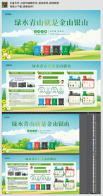 垃圾分类宣传栏