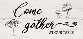 木板木纹英文挂板