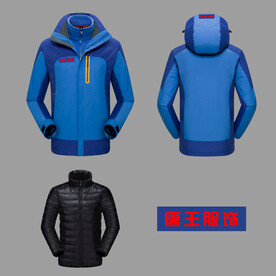 冲锋衣效果图片