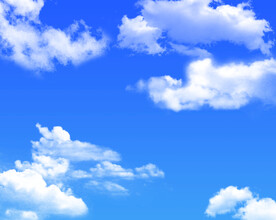 蓝天白云