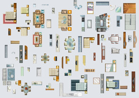 海报地产开发广告室内彩屏高清