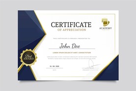 优秀员工颁奖荣誉证书模板设计