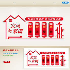 家训家风展板 