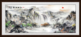 山水画 