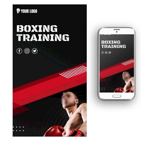 自由搏击拳击海报