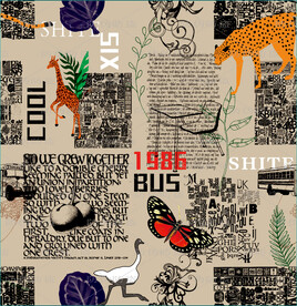 大牌女装 印花 高清分层